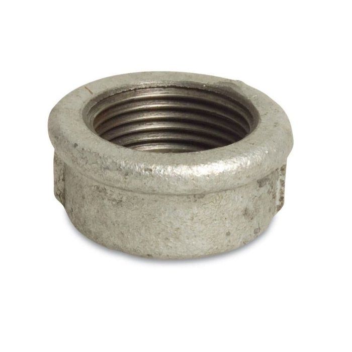 Bouchon Fileté Fonte Malléable Rond 1/4" IG - Raccord Plomberie Robuste