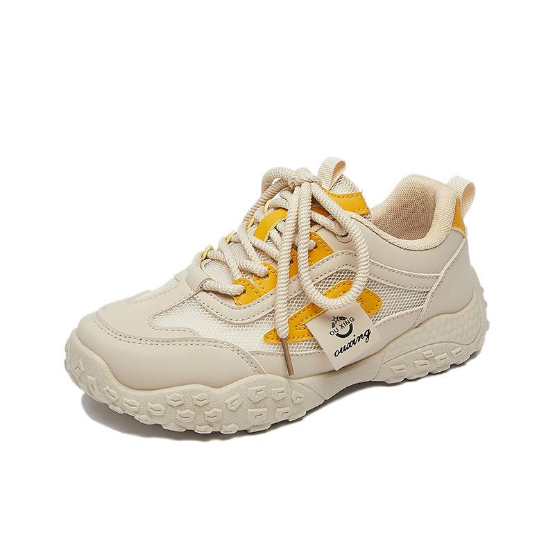 New Dad Shoes for Women In Summer Student Sports Running Mesh Breathable and Leisurely