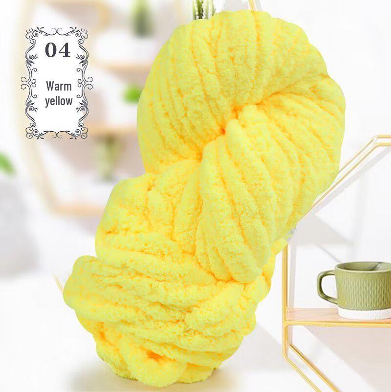 Pătură Croșetată din Fire de Gheață Pufoase Extra Groase - DIY Caldă Calitate Handmade