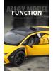 1:18 Alloy Series Lamborghini Bull Sound Light Model Car Toy