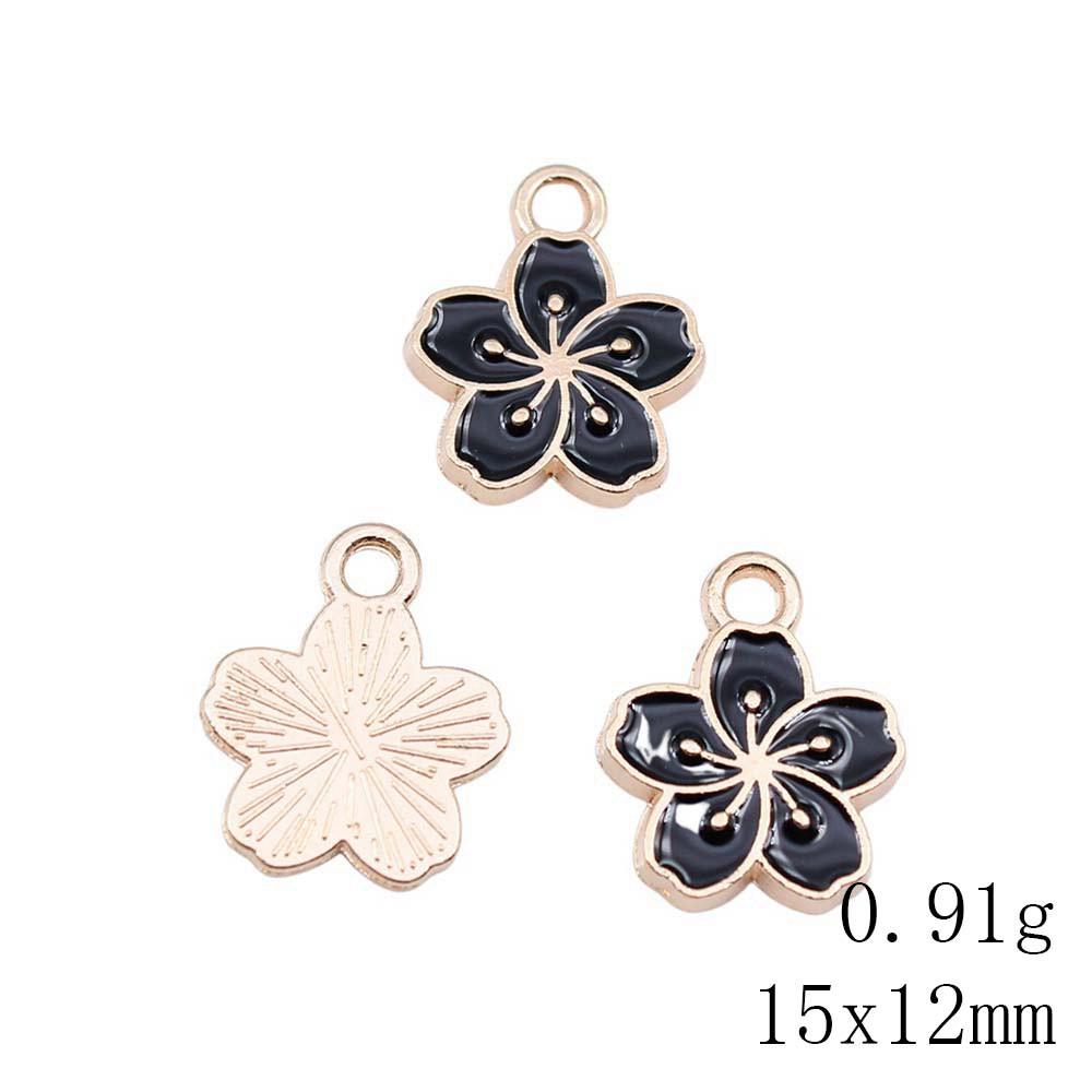 Thanksgiving Day Charms Jewelry Plant Flower Enamel Charms Pendant Ornaments For Home Cell Phone Pendant