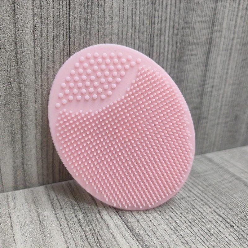Gentle Silicone Face Massager & Exfoliator Brush – Deep Pore Cleansing, Blackhead Removal, Alcohol-Free for Sensitive Skin