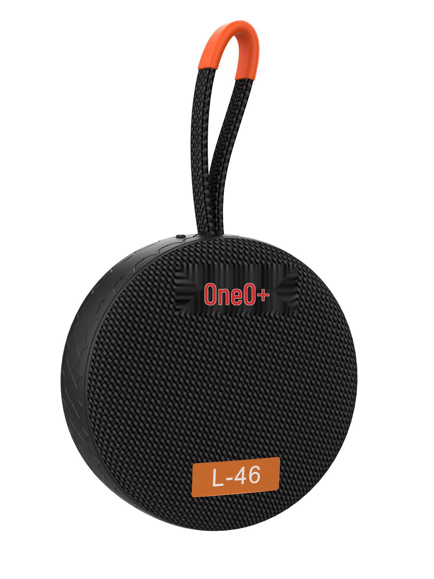 

L-46 Портативная водонепроницаемая Bluetooth-колонка с тканевым дизайном, мини-размером, Hi-Fi звуком, готова к спорту и с подсветкой для создания атмосферы L-46 Bluetooth Speaker чёрный