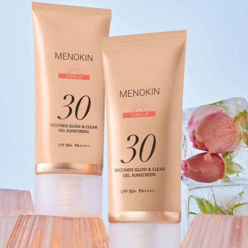 Menokine 30-Second Glow & Clear Gel Sunscreen_Tone-Up