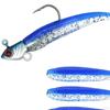 Fishing Baits Artificial Silicone Portable Hard Lures with Sharp Hook for