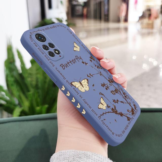 Pouzdro na telefon Flower Story pro Xiaomi Redmi Note 12 11 11E 11S 11T 10 10A 10T 10S 9T 9 8 7 Pro Plus 10C 9A 9C 9T 4G 5G kryt