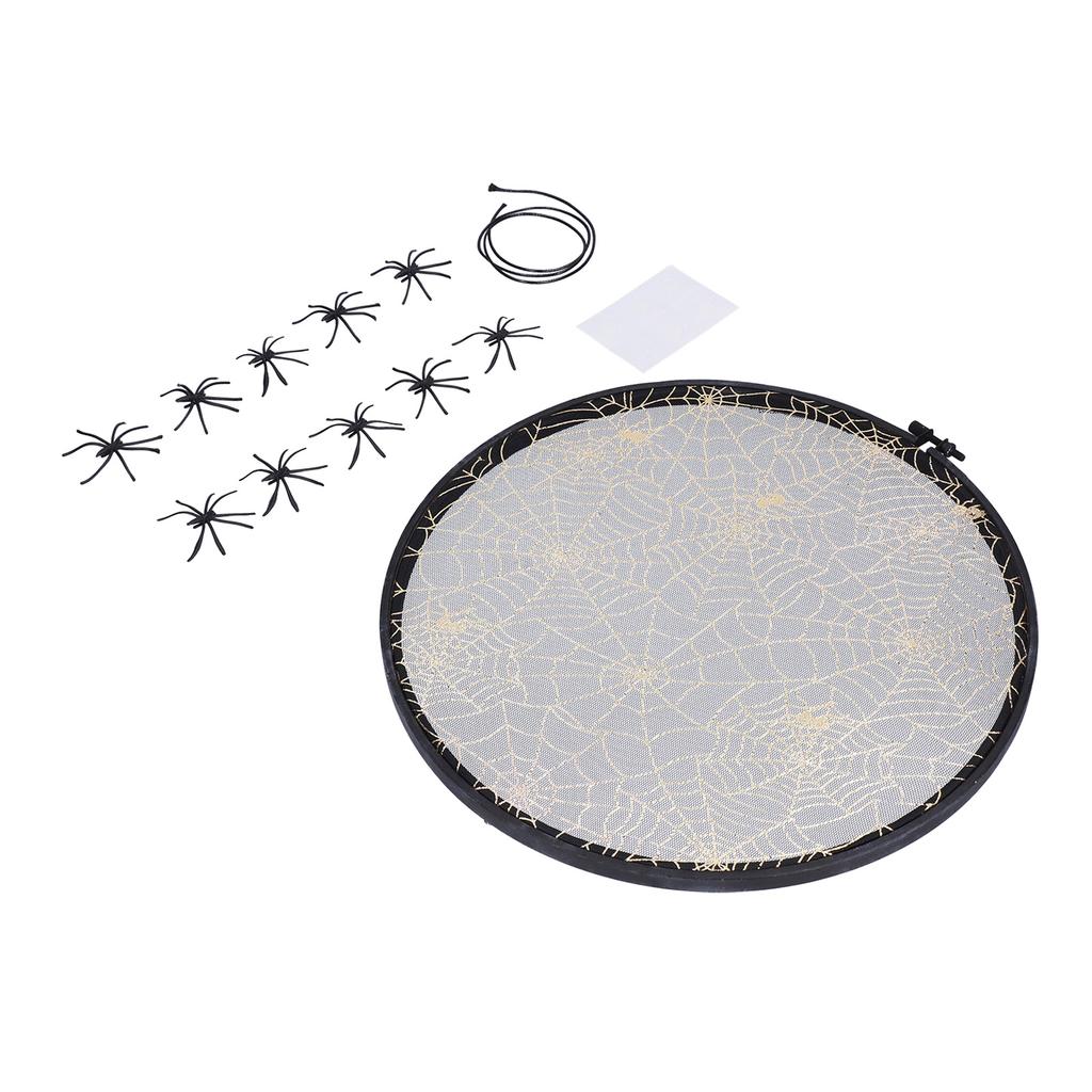 Halloween Embroidery DIY Hanging Decorative Cross Stitch Crafts Ornament for Home FestivalWithout Bowknot