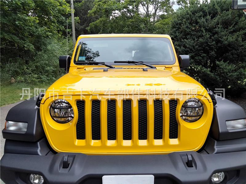 Wrangler JL Headlight Cover Frame Accessory for 2018-2022 Models – Decoration & Protection