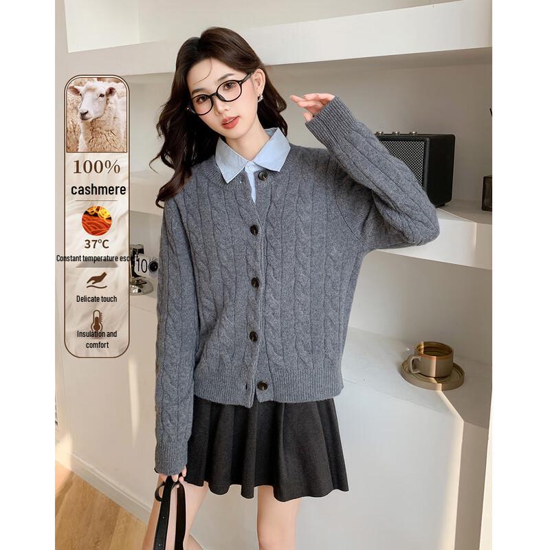 

MOCANA Women s Luxurious Cashmere Sweater L