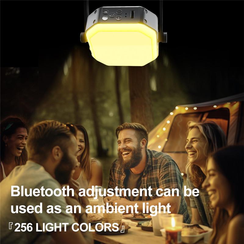 

Adjustable RGB Video Light with 360 Rotation Mount Bracket Rechargable DSLR SLR Mobile Portable Live Fill Light