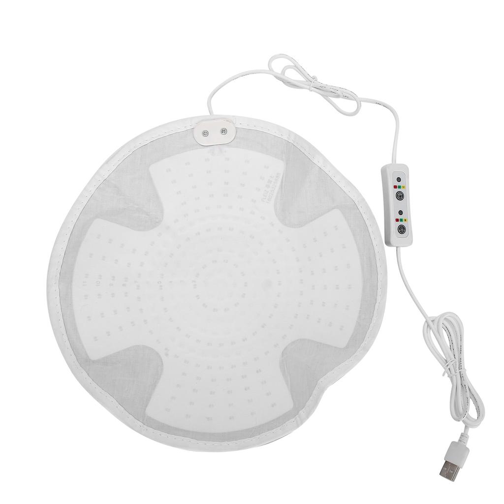 94pcs Lamp Beads Red Light Therapy Hair Loss Treatment Device Hair Growth Helmet White