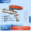 Password Lock Valve Anti-theft Faucet Garden Watering As Shown Password Lock Anti-freezing Design Copper Construction