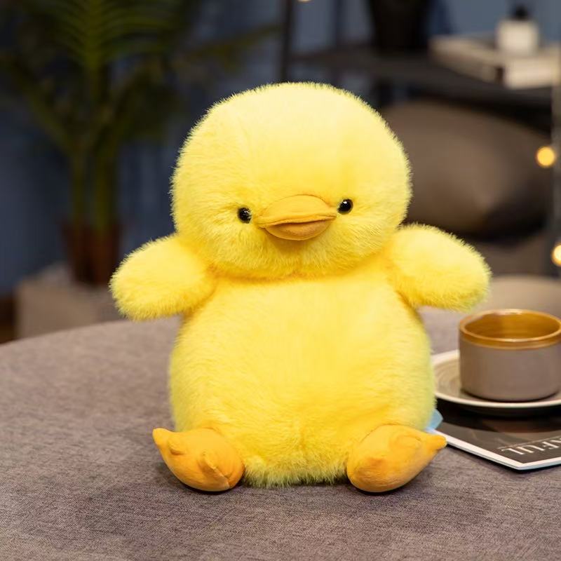 18/25/32cm New Yellow Duck Doll Stuffed Plush Toy Handmade Doll Cartoon Anime Cute Pillow Children's Birthday Gift Fun Doll