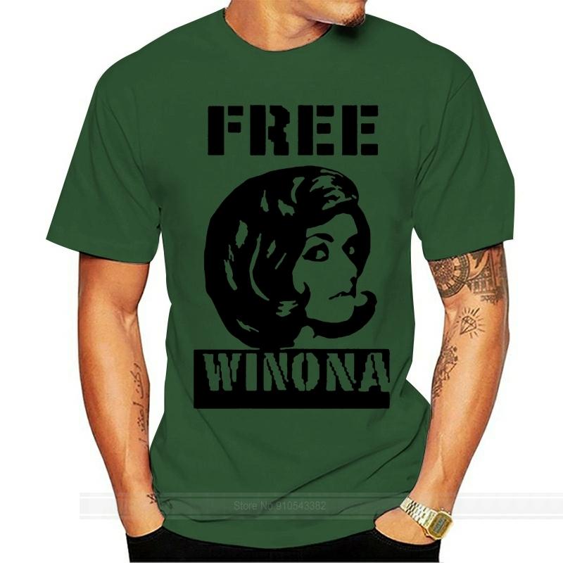 T-shirt Winona S Copia Popolare Senza Etichetta Maglietta in Tessuto Comodo Cotone T-shirt Unisex Moda Estiva T-shirt Taglia Europea