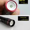 Mini LED Flashlight Q5 Portable Torch Flashlights 3 Modes Waterproof AA Battery Powered For Camping Hiking Emergency Lighting