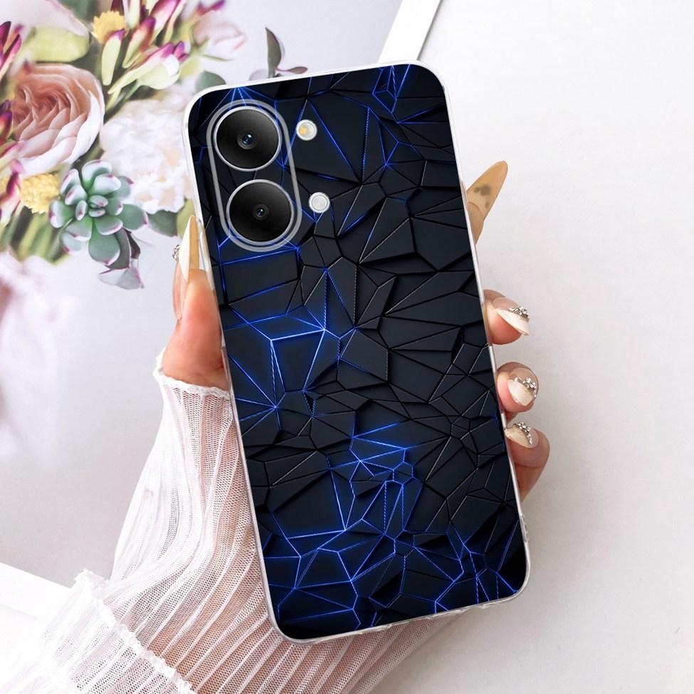 Case For Xiaomi Poco X8 Pro Max Cover Transparent Fashion Butterfly Cute Cat Cool Painted Soft Phone Casing 2602BPC18G