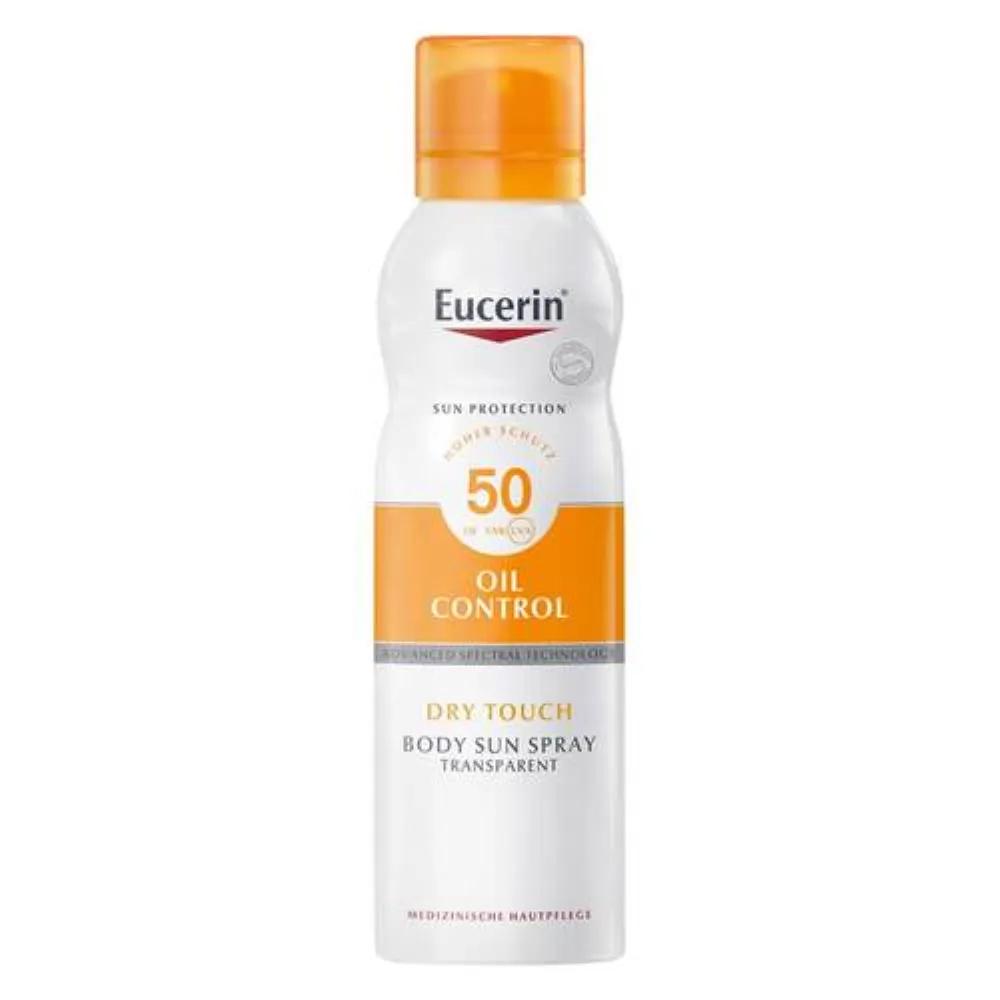 Eucerin Oil Control Body Sun Spray LSF 50, 200ml