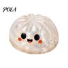 Glittery Ghost Squeeze Toy Halloween Glitter Stress Ball, TPR Slow Rising Fidget Toy, Toys Pumpkin Eyeball Dumpling Decompression Gift for Kids Adults