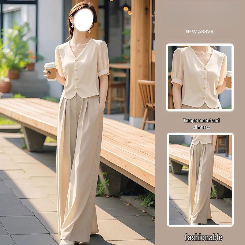 Early Autumn Elegant Women's Two-Piece Set: Sophisticated High-End Fashion for the Socialite