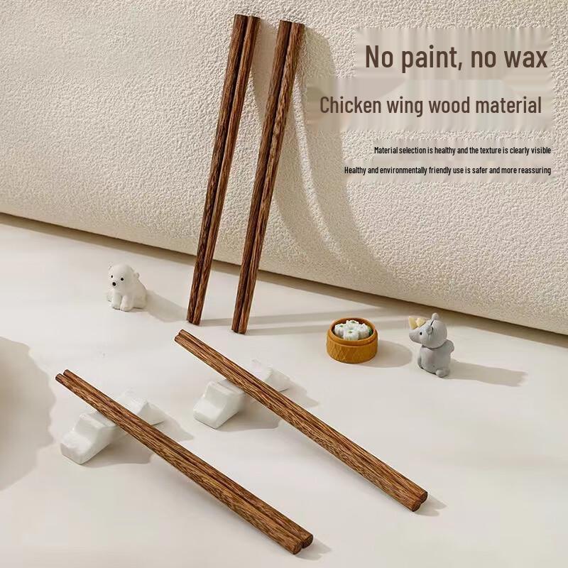 Natural Wenge Wood Children s Training Chopsticks
