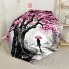 Spring Basket Of Flowers Compact Travel Automatic Umbrella Folding Umbrella with 8 Ribs Compact Design All-Season Umbrella for Travel