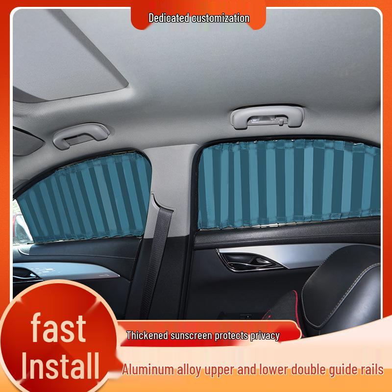 Volvo XC60/XC90/S90/V40/S60L Rear Car Sunshade Privacy Curtains
