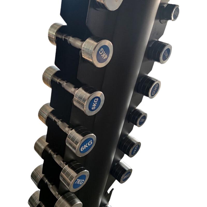 Xinzhen Solid Stainless Steel Electroplated Dumbbells