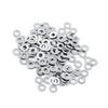 100pcs  304 Stainless Steel  Metric flat Washers Screw Repair Kit Tool M3 M4 M5 M6 M8 M10 (M3)