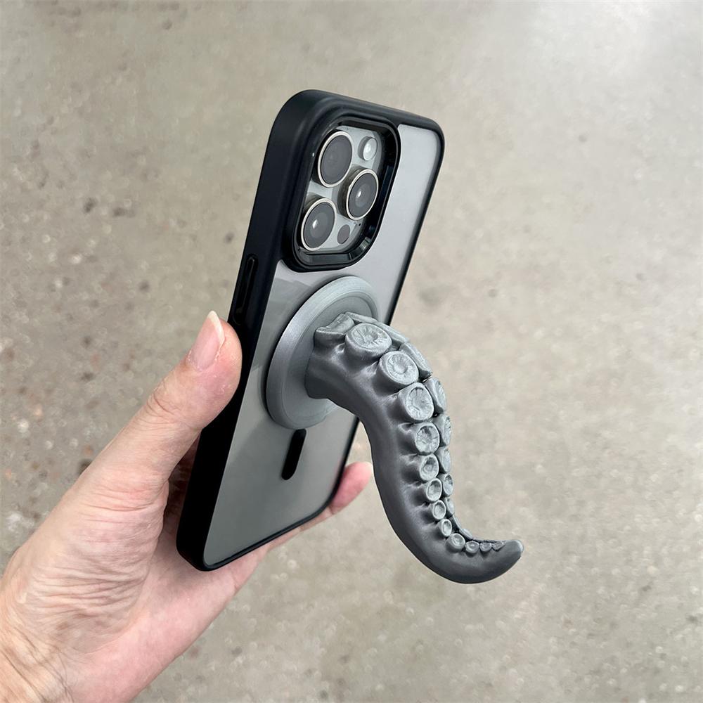 Cute Fun Octopus Tentacle Claw For Magsafe Phone Grip Tok Griptok Magnetic Holder Detachable Mobile Bracket Accessories