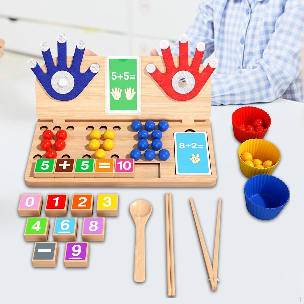 Addition & Subtraction Toys,Learning Game Hand Eye Coordination Educational Toy Girls Preschoolers