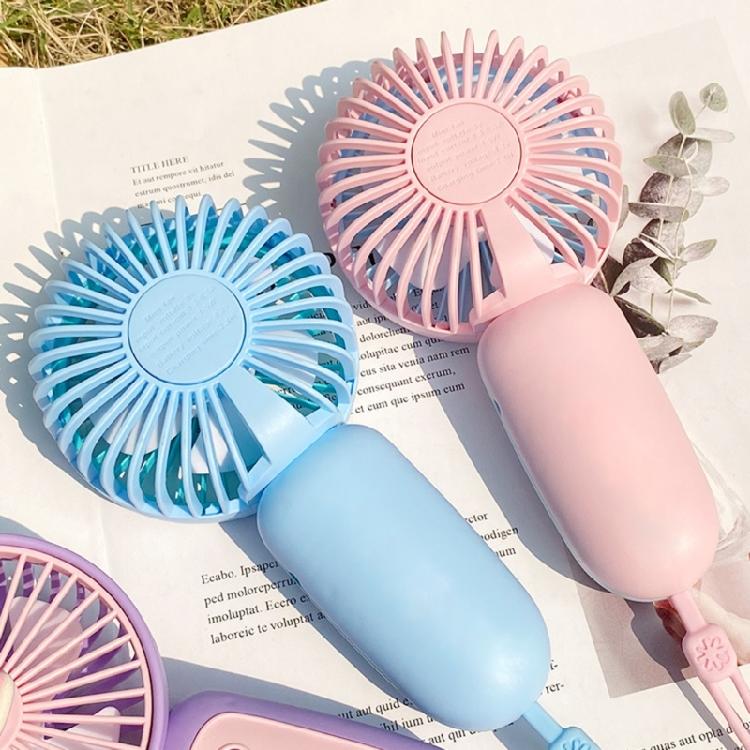 USB Mini Strong Wind Handheld Fan USB Rechargeable Mini Desktop Air Cooler