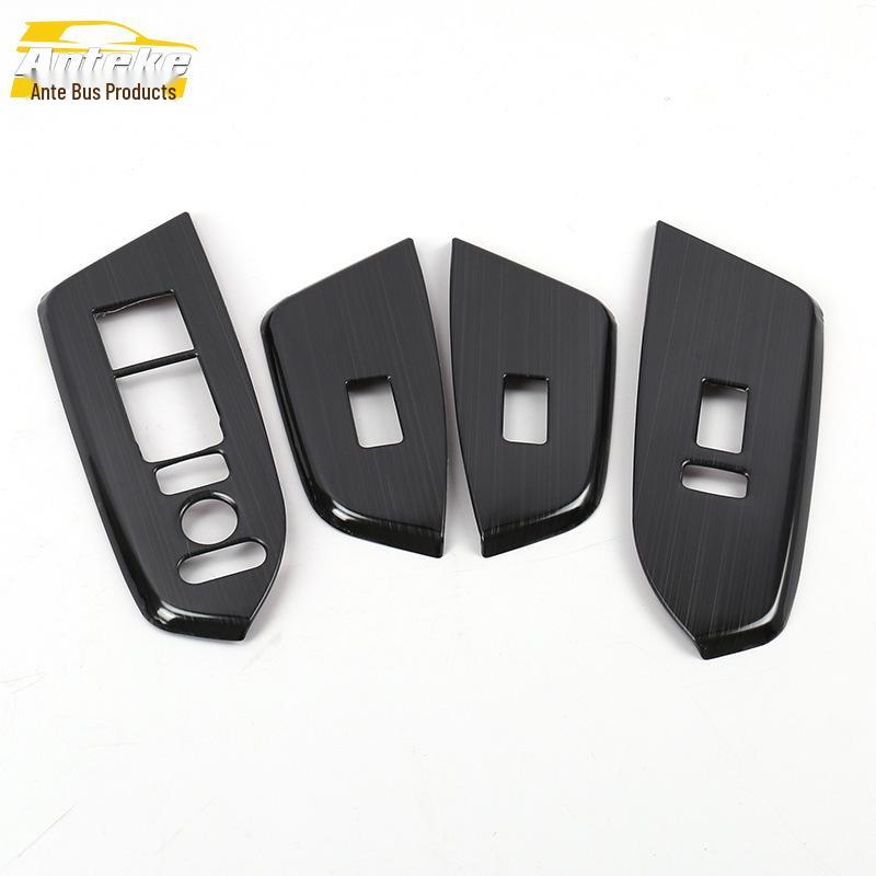 CRV 17-21 Decorative Glass Lift Frame Window Armrest Switch Sticker