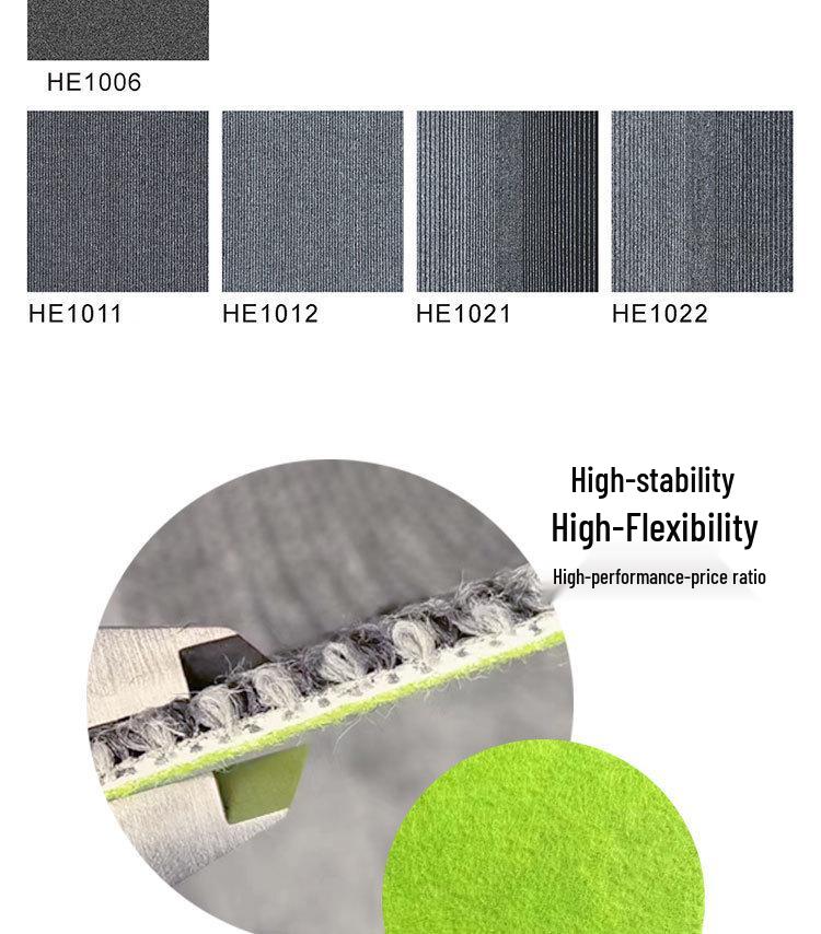 Thickened Commercial Office Carpet Tiles for Large Area Flooring
