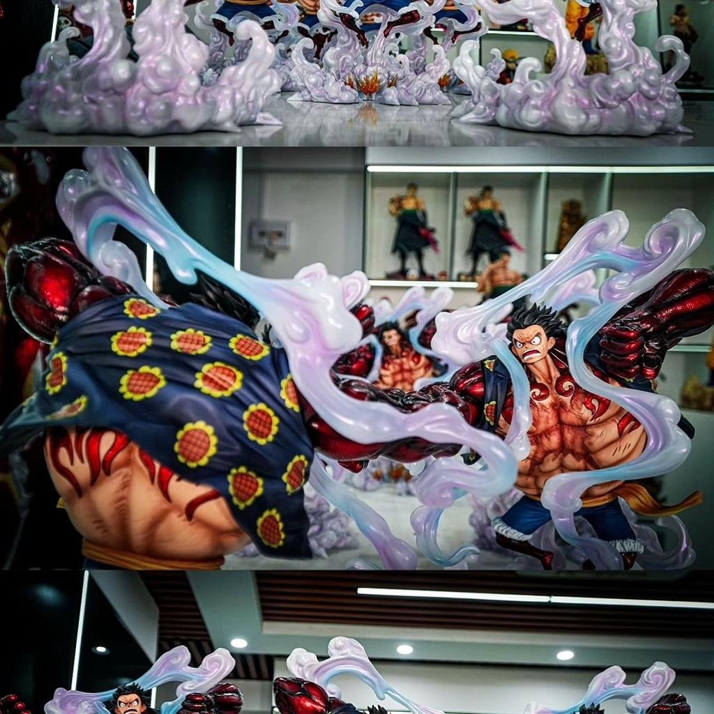 JT Studio Fantasy Ghost Island Luffy One Piece Gear 4 Anime Statue Collectible PVC Figure 14.96 Inches / 38 Cm Toy Gift