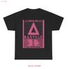 Bastille Tour Poster T-Shirt Band Rosa Dreieck Design vintage Gewaschen Designer-Kleidung Stilvoll Vielseitig Grafik Atmungsaktiv