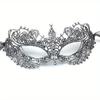 Women Sexy Hollow Lace Masquerade Bronzing Princess Party Cosplay Prom Props Costume Nightclub Queen Masquerade