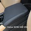 PU Leather Car Armrest Box Pad Center Console Protection Cushion Sleeve Decoration Cover for Volvo XC60 S60 V60 S90 V90 XC90