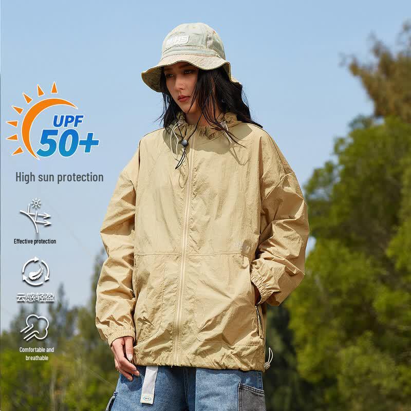 Jeep Leichte Unisex Kapuzen-Sonnenschutzjacke