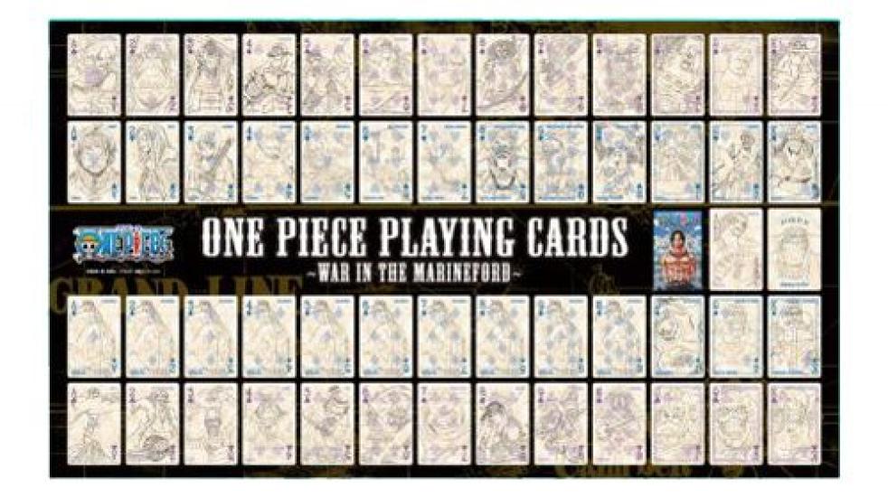 One Piece Trump Marineford Edition