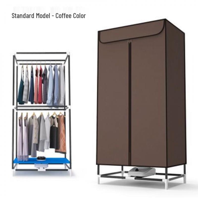 

Enhanced Clothes Dryer Wardrobe: Quick Air Drying Machine with Enlarged Hanger Space