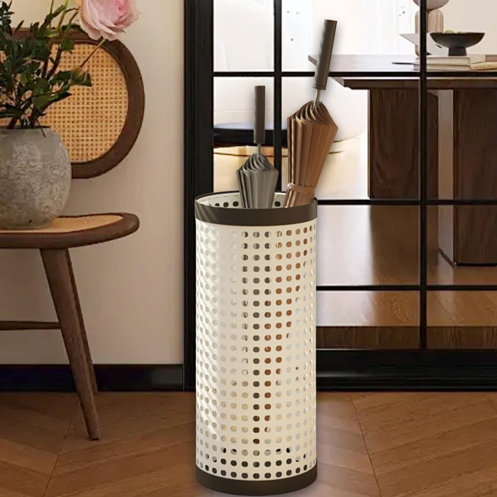 

Держатель для тростей Holer, декоративный органайзер для зонтов, ведро для хранения для бизнеса бежевый