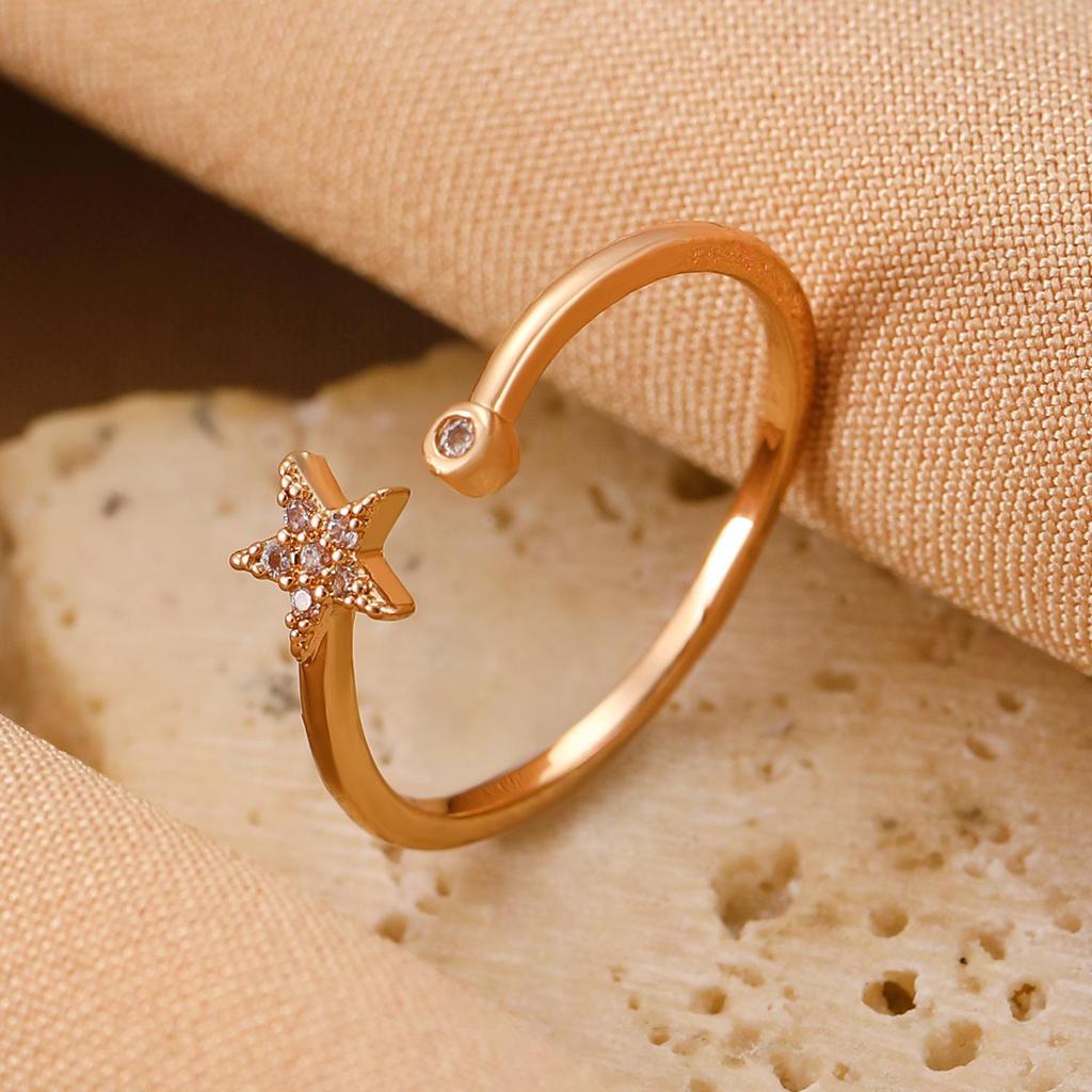 High-End Cross-Border Fashion Bow Ring for Women - European & American Style Open Index Finger Accessory