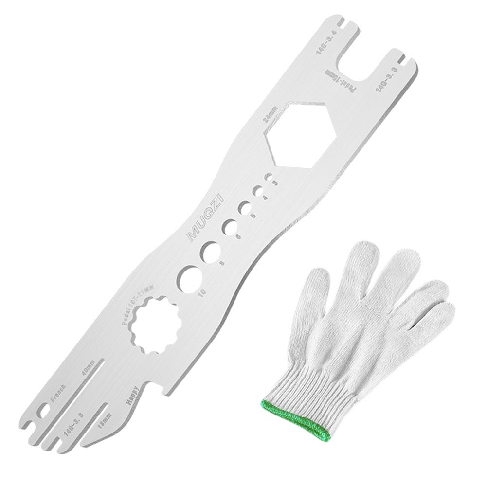 

Bicycle Brake Rotor Wrench Multifunctional Repair Tools Bicycle Disc Brake Rotor Calibration Multifunctional wrench #1