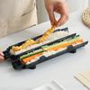 Sushi-Form, langlebig, leicht zu reinigen, DIY-Sushi-Maker-Maschine, wiederverwendbare Roller-Reisform, Küchenhelfer-Werkzeug für Zuhause