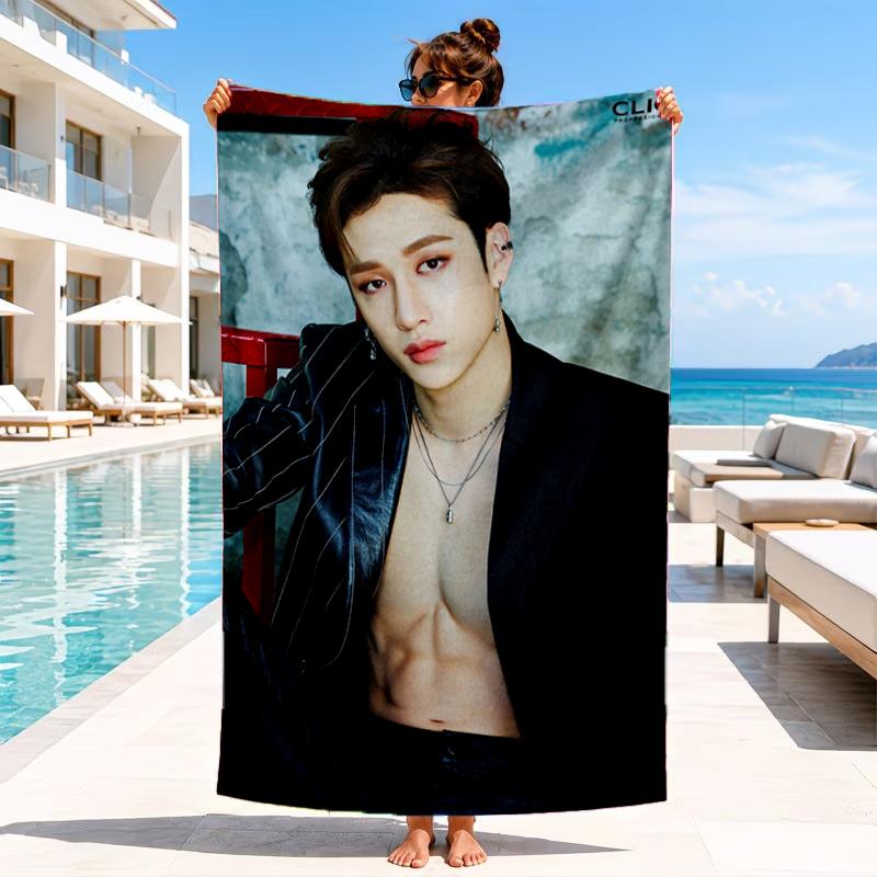 K-pop Stars In Urban Vibes Beach Towel, Microfiber Beach Towel, Perfect For Pool, Beach, Travel, Home Decor Beach Party Fan gifts