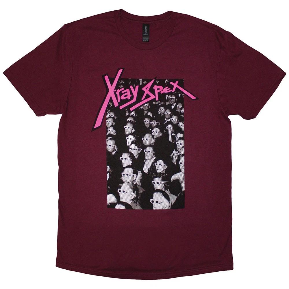 X-Ray Spex 3D Cinema Official Mens Unisex T-Shirt L