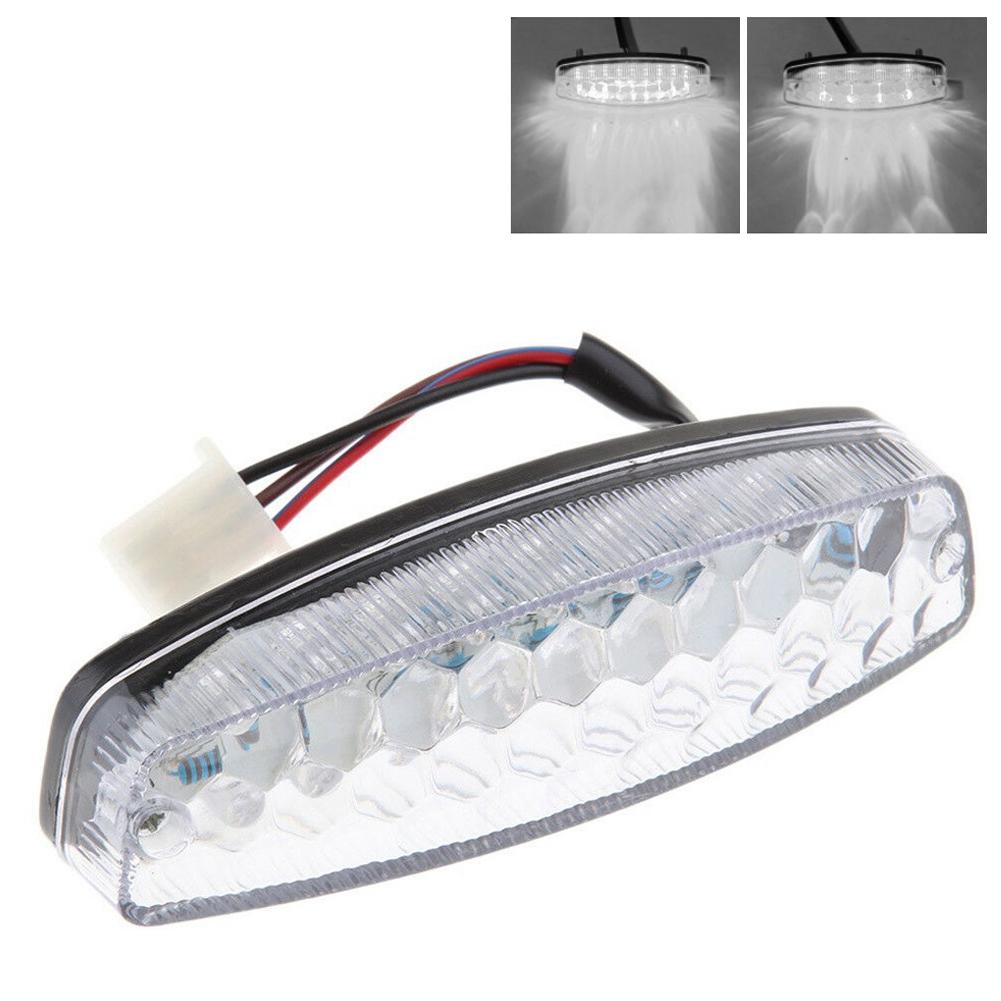 12v ATV LED Rear Tail Brake Light LED Rear Lights Cafe Racer Indicator Lamp Motorcycle Lighting For Moto Quad Kart Scooter