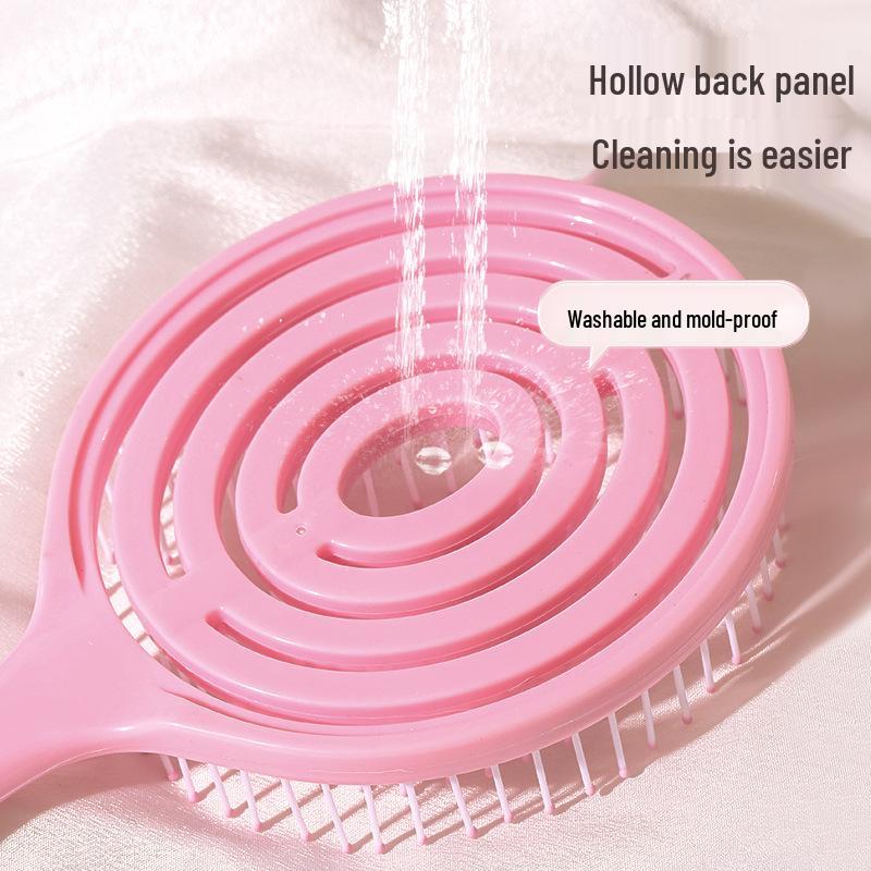 Macaron Color Lollipop-Shaped Comb for Fluffy Hairstyles