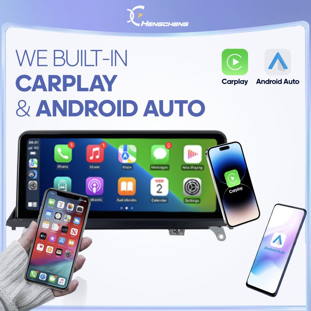 10.25Inch For BMW X5 E70 F15 X6 E71 F16 2007-2014 GPS Navigation Car Multimedia Video Player Radio CarPlay 4G 360Camera CIC& CCC