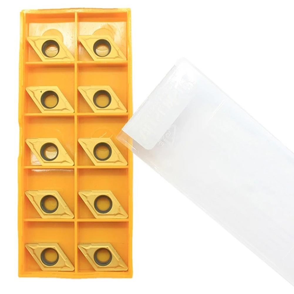 Precise Cutting with 10pcs DCMT11T304 Carbide Inserts for Lathe Milling